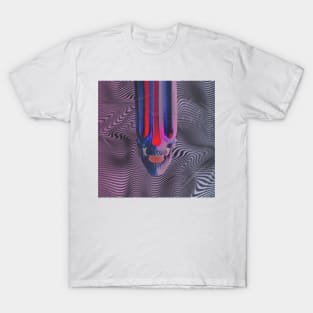 Trippy strip T-Shirt